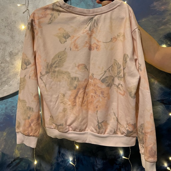 Adidas Floral Sweatshirt - Picture 5 of 5